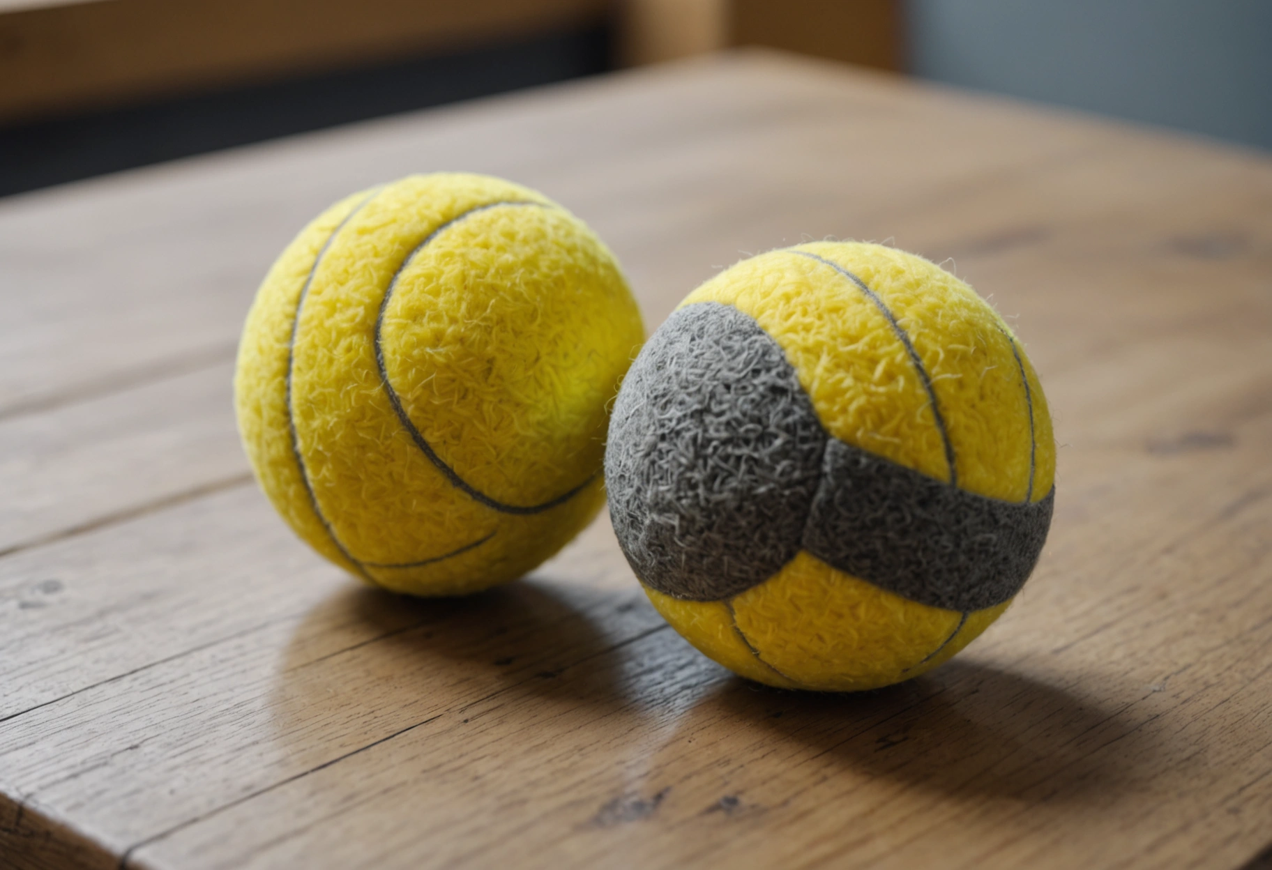 Pelota de pádel y pelota de tenis: parecidas por fuera, distintas por dentro